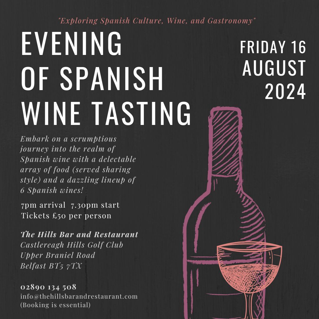 Evening of Spanish Wine Tasting 